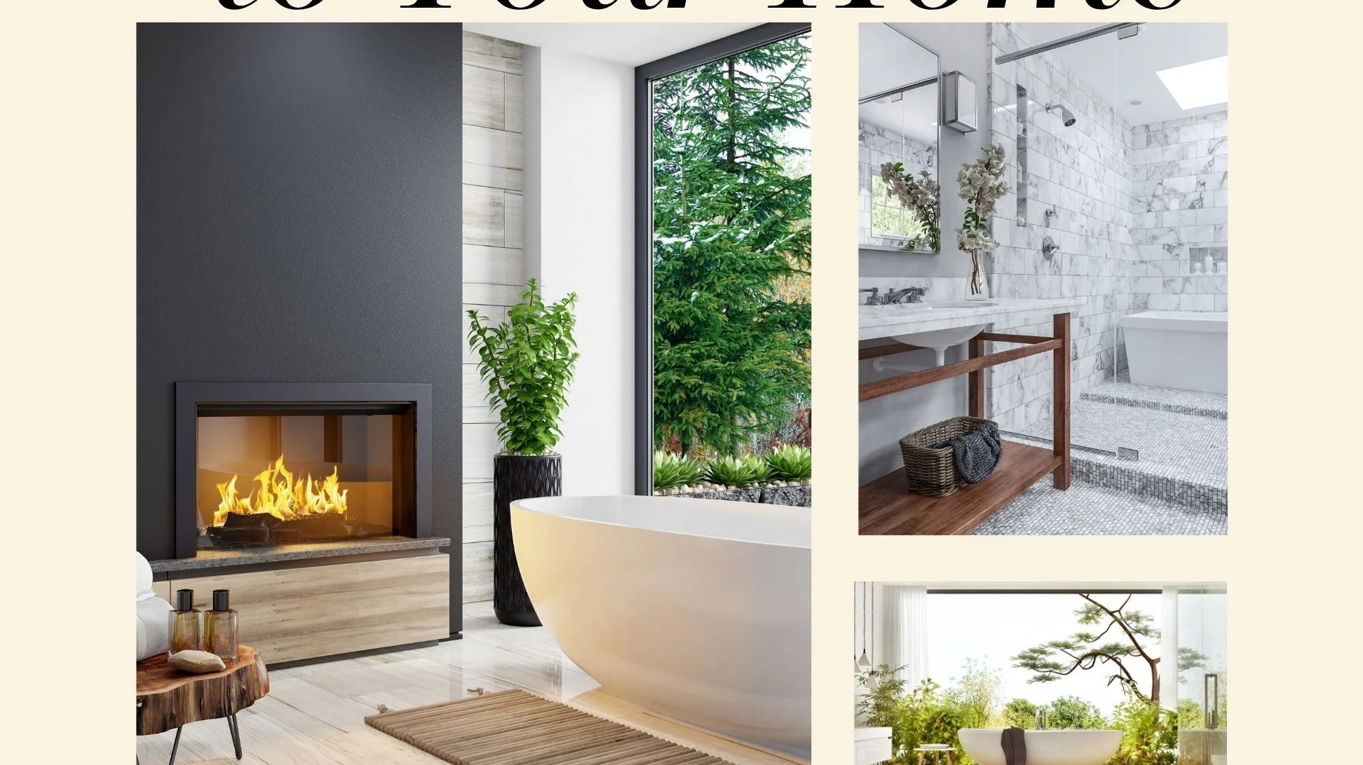 Bring the Spa To Your Home