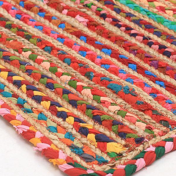 Atrium Expo Jute And Cotton Rug Multi