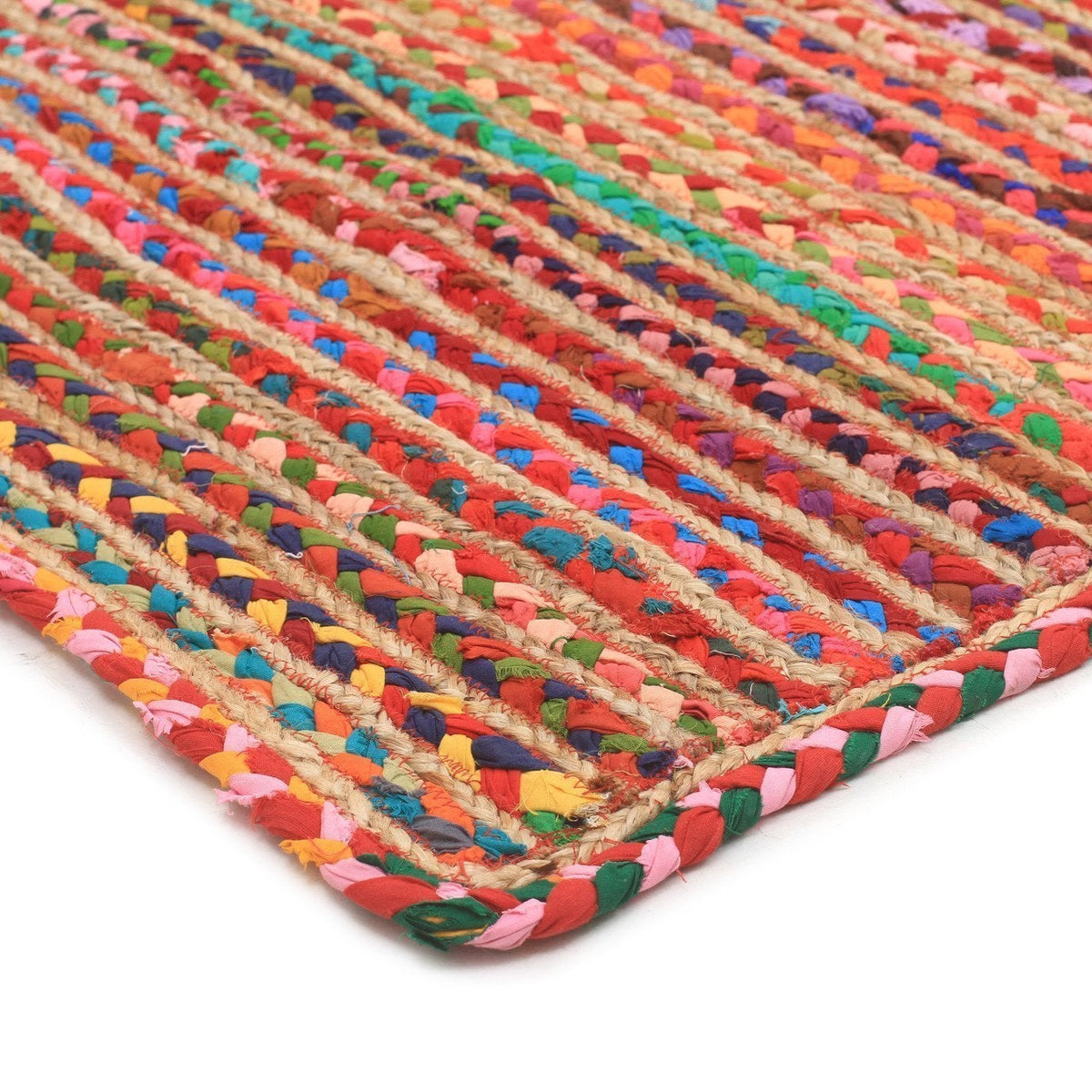 Atrium Expo Jute And Cotton Rug Multi