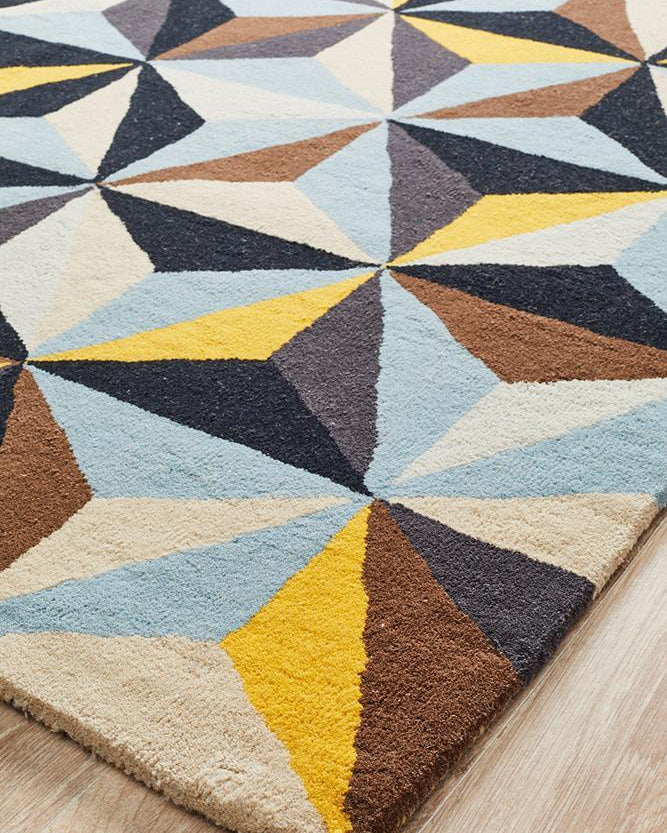 Matrix Pure Wool Blue Rug