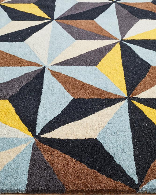 Matrix Pure Wool Blue Rug