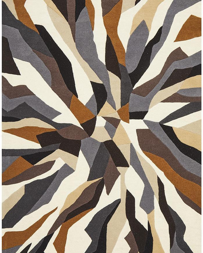 Matrix Pure Wool Fossil Rug