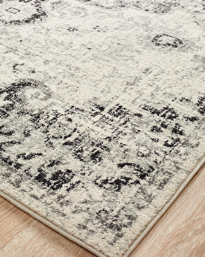 Museum Transitional Charcoal Rug