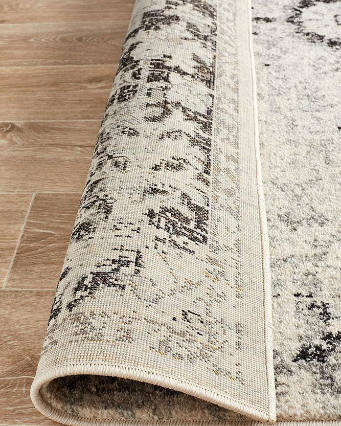 Museum Transitional Charcoal Rug