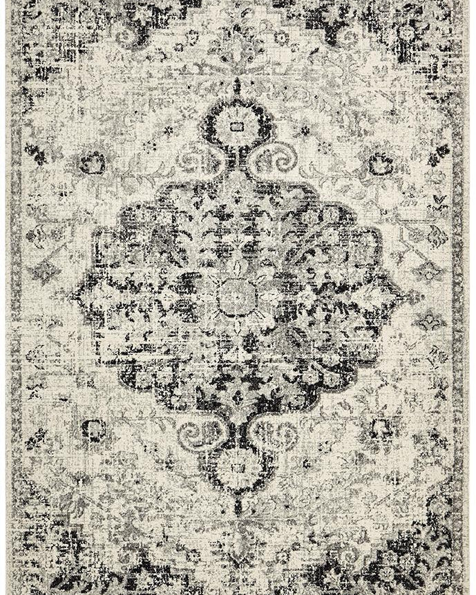 Museum Transitional Charcoal Rug