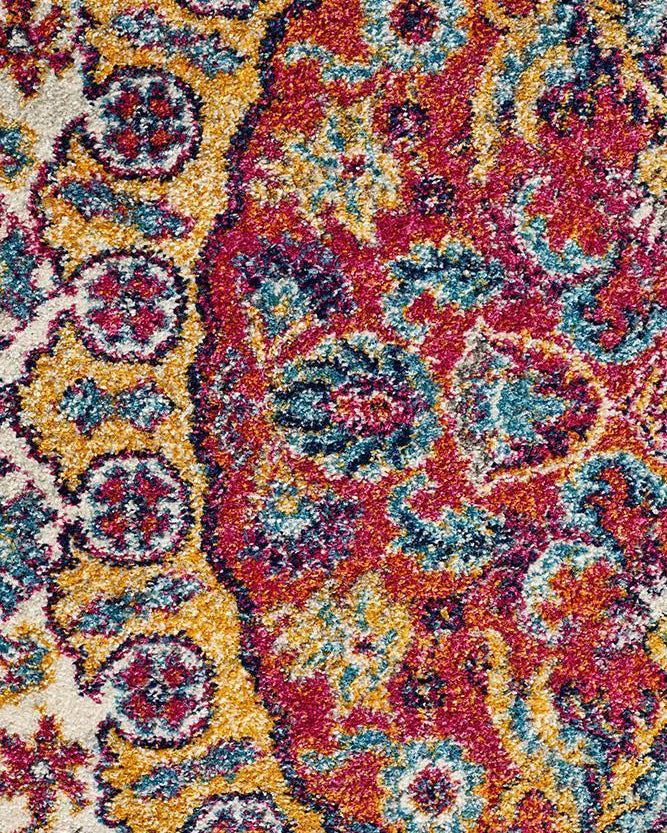 Museum Shelly Rust Round Rug