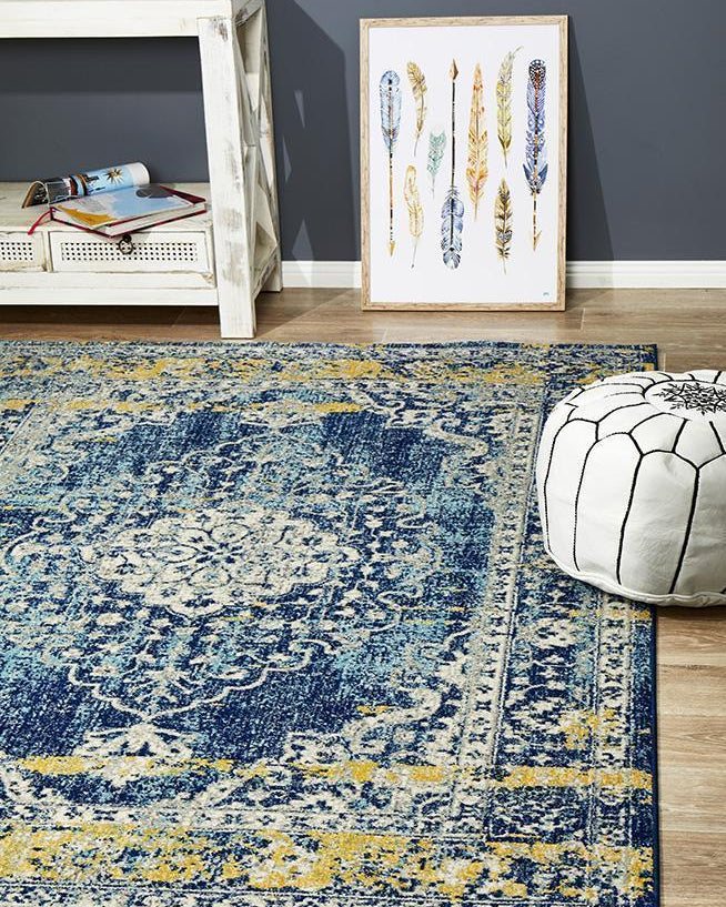 Museum Wilson Navy Rug