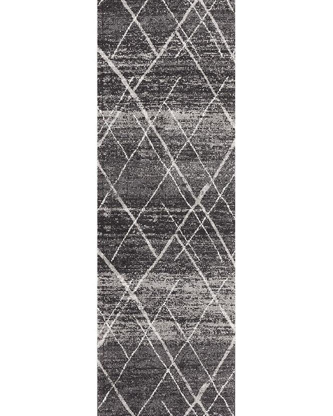 Oasis Noah Charcoal Contemporary Rug