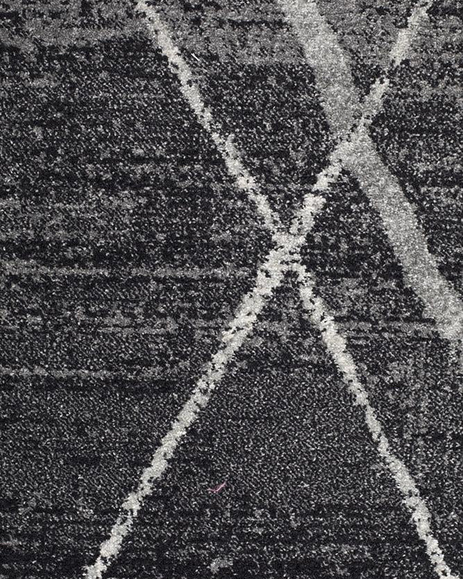Oasis Noah Charcoal Contemporary Rug