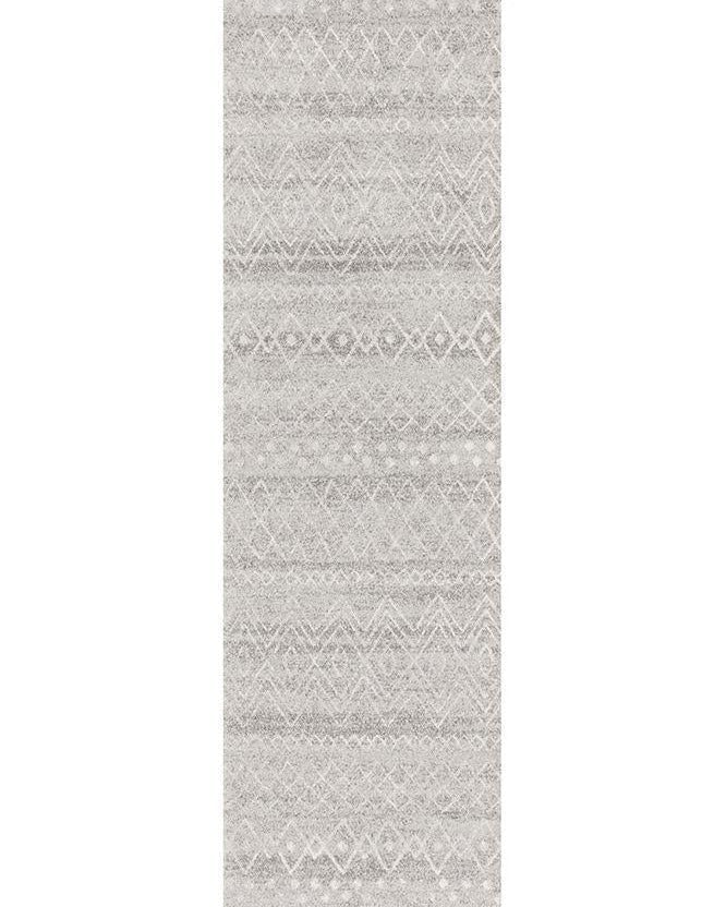 Oasis Nadia Grey Rustic Tribal Rug