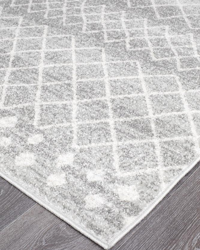 Oasis Nadia Grey Rustic Tribal Rug