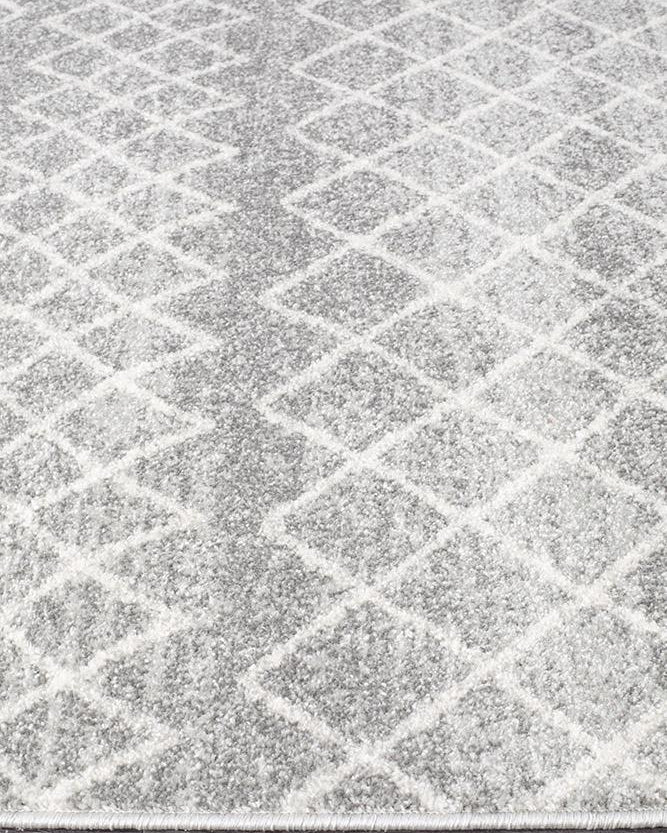 Oasis Nadia Grey Rustic Tribal Rug