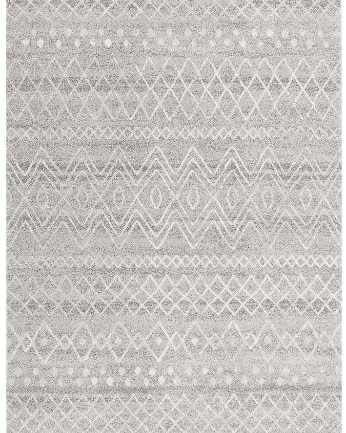 Oasis Nadia Grey Rustic Tribal Rug