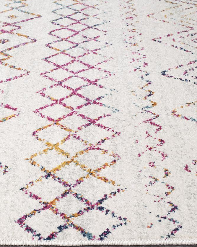 Oasis Nadia Multi Rustic Tribal Rug