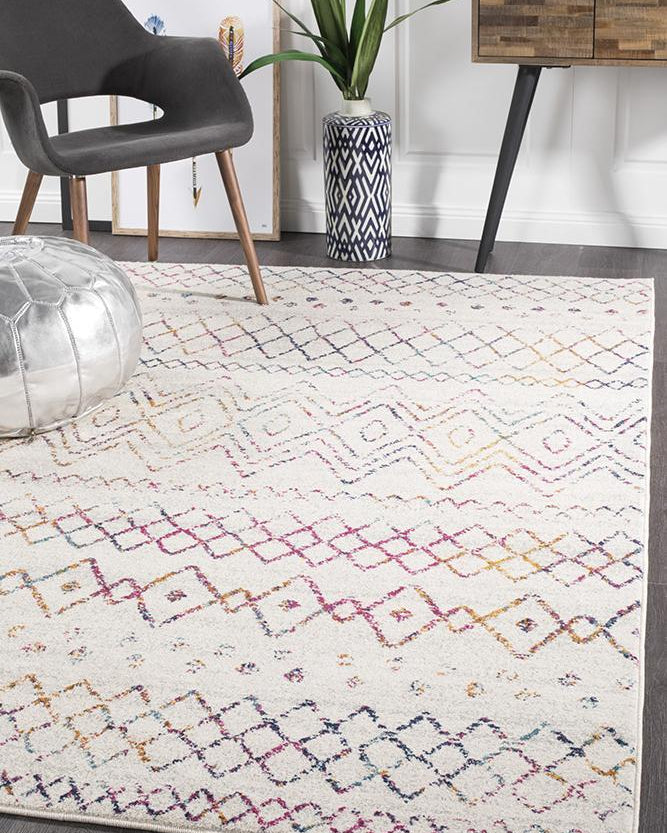 Oasis Nadia Multi Rustic Tribal Rug