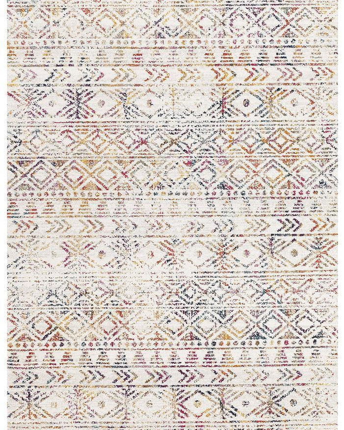 Oasis Ismail Multi Grey Rustic Rug