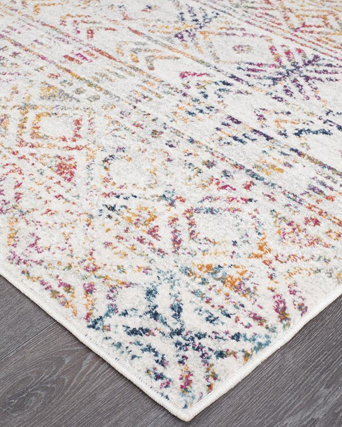 Oasis Ismail Multi Grey Rustic Rug