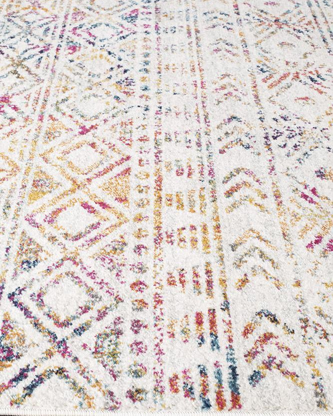 Oasis Ismail Multi Grey Rustic Rug