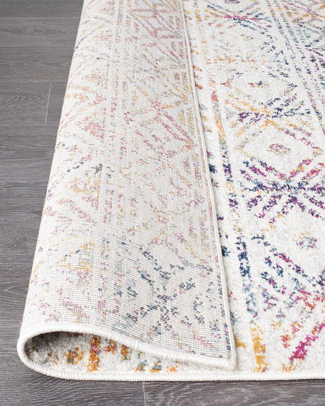 Oasis Ismail Multi Grey Rustic Rug