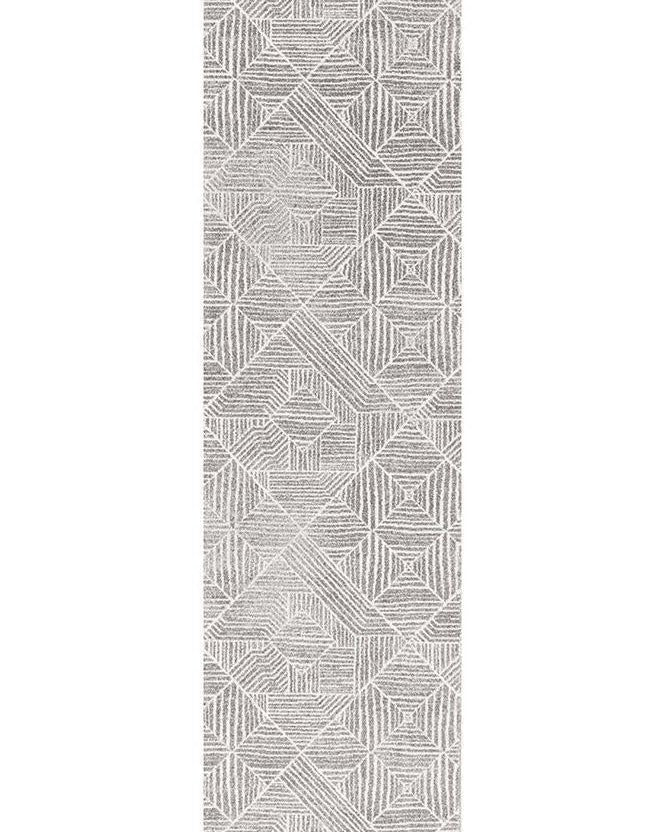 Oasis Kenza Contemporary Silver Rug