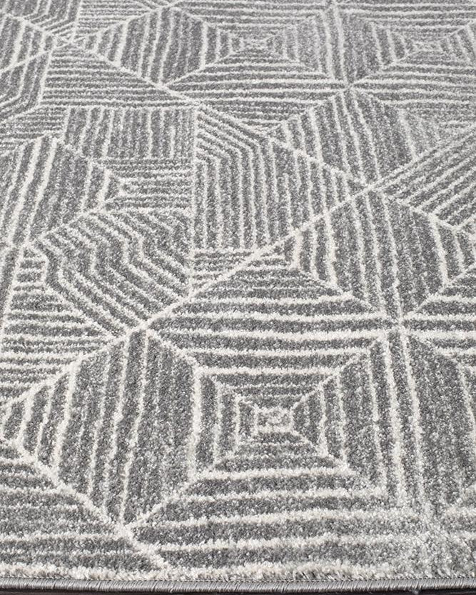Oasis Kenza Contemporary Silver Rug