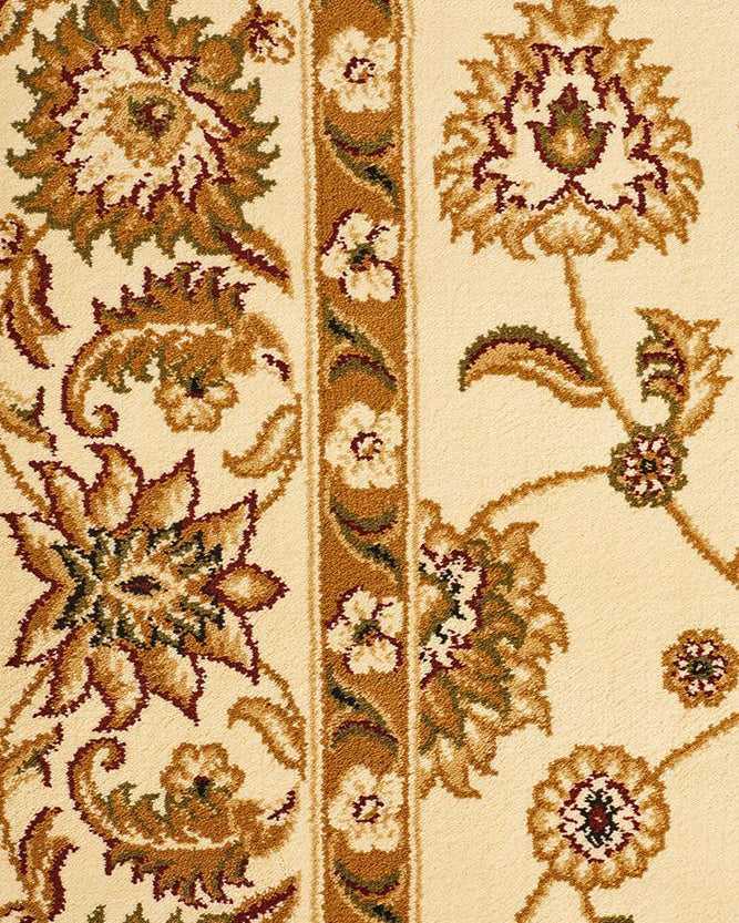 Sydney Collection Classic Rug Ivory With Ivory Border