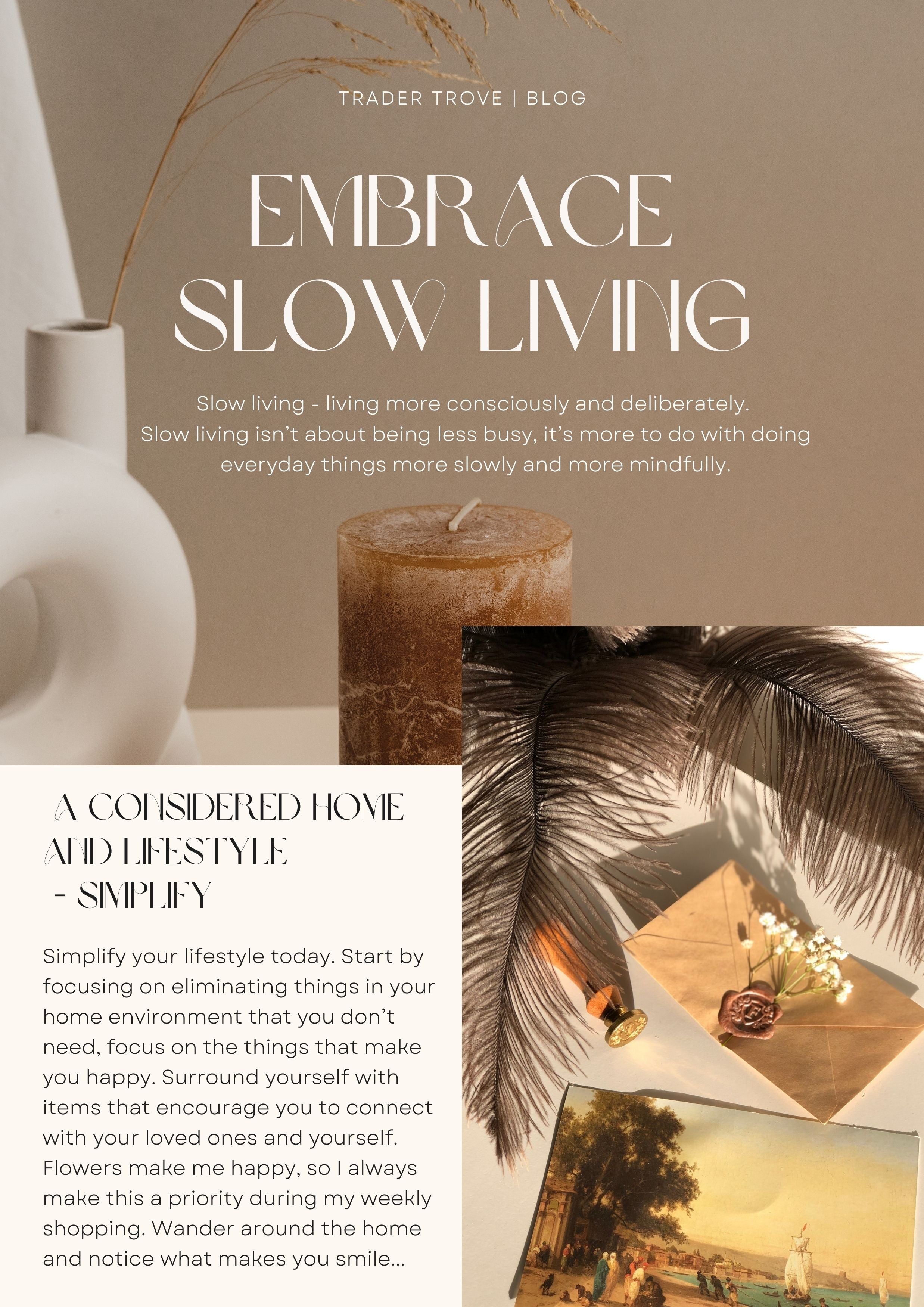 Embrace Slow Living