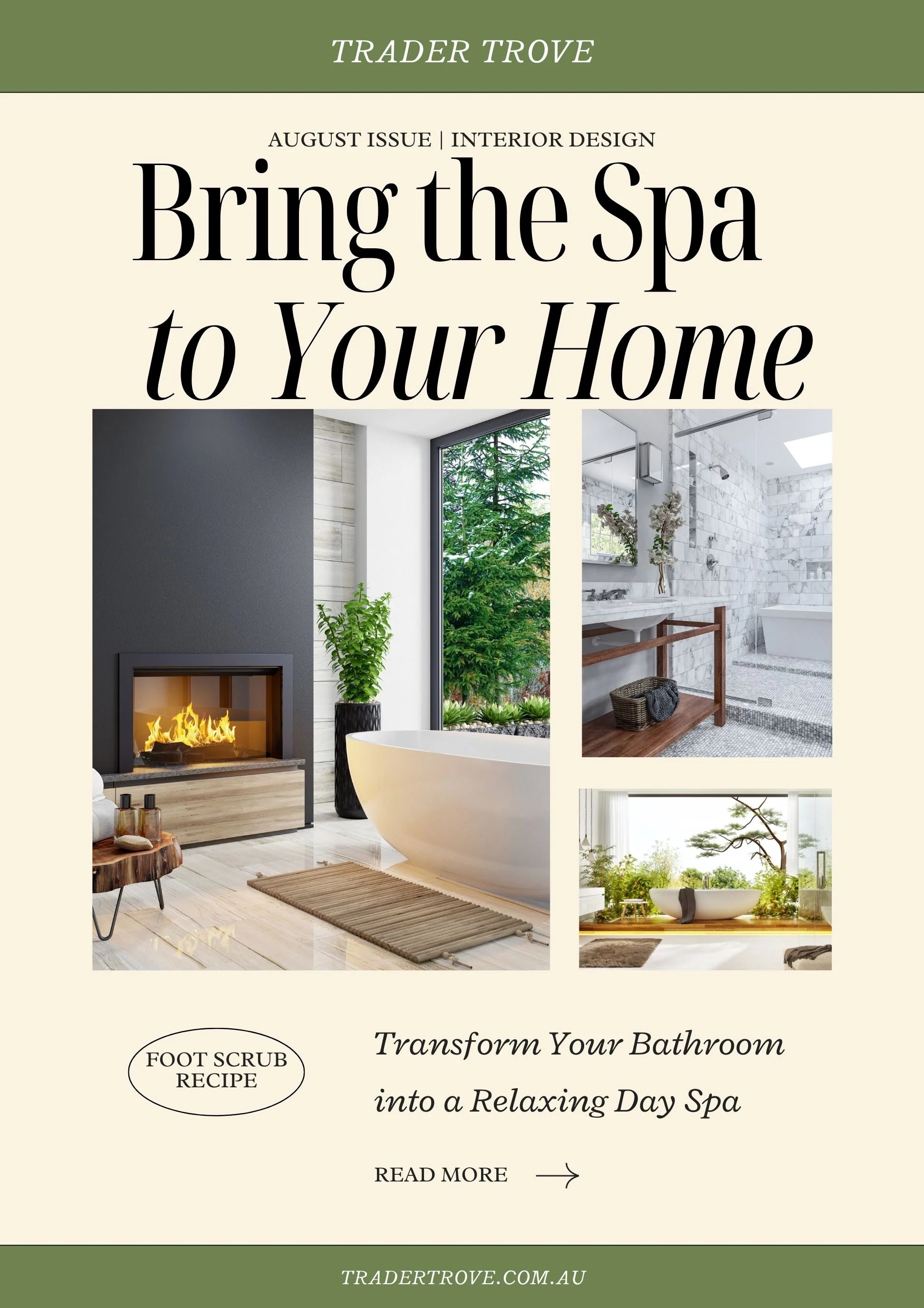 Bring the Spa To Your Home
