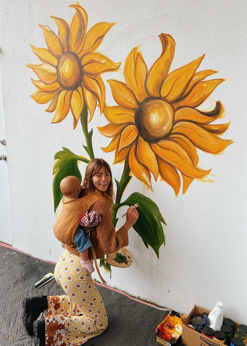 Trader Tribe ~ Montana Lower of Murals for Change