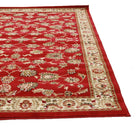 Istanbul Collection Traditional Floral Pattern Red Rug