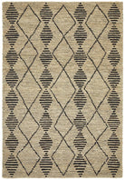 Kenya Kasa Hand Woven Tribal Jute Rug