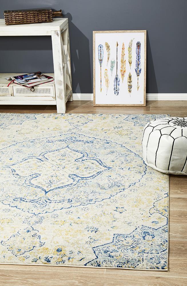 Museum Tyler Sky Blue Rug