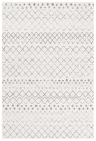 Oasis Selma White Grey Tribal Rug